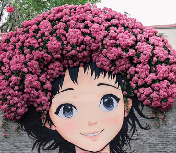 吴堡墙体彩绘-网红墙打卡