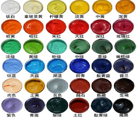 吴堡墙绘颜色的选择有讲究。