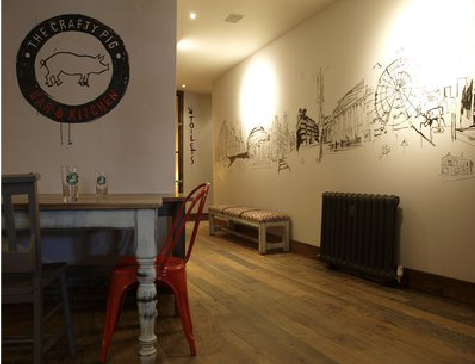 吴堡教你判断手绘墙质量的好坏。