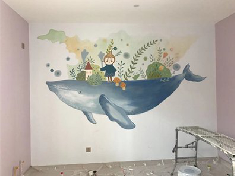 吴堡手绘墙的特点及优势。